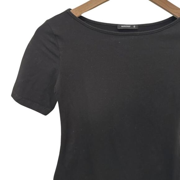 MANGDIUP Basic Sleeveless Bodysuit Black Small - Picture 6 of 11